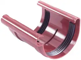 З'єднувач ринви PROFIL система 90/75 RAL 3005 Червоний