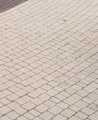 Тротуарна плитка Золотий Мандарин Креатив 60 б/ф Білий набір каменів
