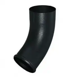 Сливное колено Flamingo система 125/90 RAL 7016 Антрацит