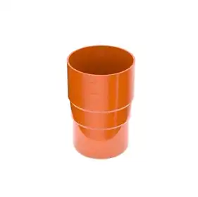 Муфта трубы BRYZA система 125/90 Кирпичный RAL 8004 (62-136)