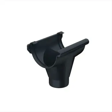 Воронка Galeco PVC система 130/80 RAL 7021 Графитовый
