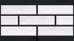 Фасадная термопанель с клинкерной плиткой КерамТерм Cerrad Фоджи Бьянко 100 Neopor EPS 120