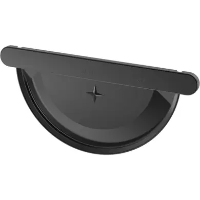 Заглушка желоба для загиба кромки Zambelli Robust система 192/120 RAL 7016 Антрацит
