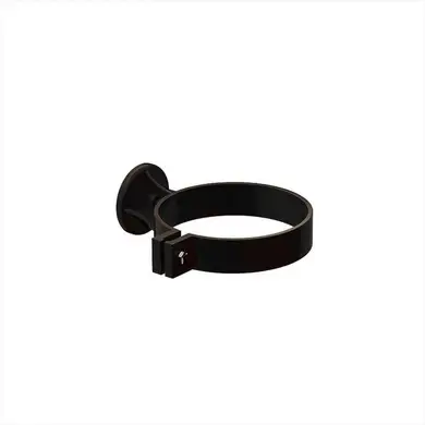 Кронштейн трубы Galeco PVC система 110/80 RAL 9005 Черный