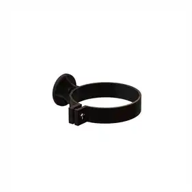Кронштейн труби Galeco PVC система 110/80 RAL 9005 Чорний