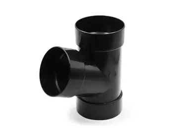 Трійник RainWay система 90/75 67° RAL 9005 Чорний