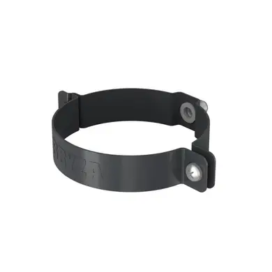 Хомут труби BRYZA BRYZA STAL система 150/100 Графіт (RAL 7021)
