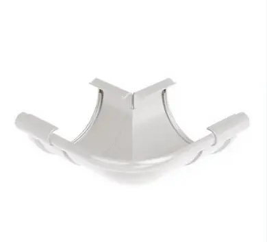 Кут зовнішній Galeco PVC система 130/80 90° RAL 9010 Білий
