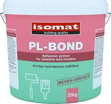 Адгезійна ґрунтовка Isomat PL-BOND 20 кг, цегляно-червоний
