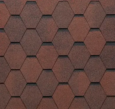 Битумная черепица Tegola Mosaik Premium Tiziano Red