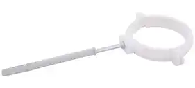 Тримач труби PROFIL система 130/100 ПВХ L220 RAL 9016 Білий