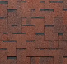 Бітумна черепиця Tegola Gothik Premium Tiziano Red