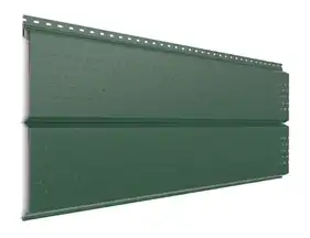 Фасадна панель Tilе "Перфорація" поліестер U.S.Steel 0,45мм RAL 6005 Зелений