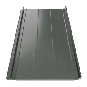 Кликфальц Tile "Трапеция" полиэстер SeAH 0.45 mm RAL 7024 Серый