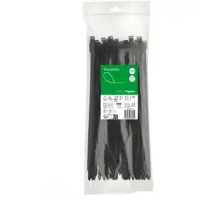 Хомут Schneider Electric 7,6х300 кабельний чорний (100шт) 