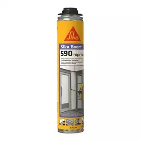 Піна монтажна під пістолет з максимальним виходом Sika SikaBoom-590 High Yield 870 мл