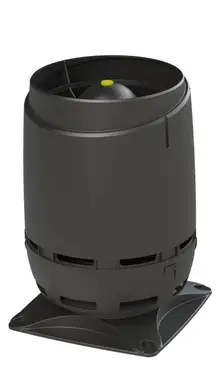 Вентиляційний вихід VILPE Flow S-125 чорний