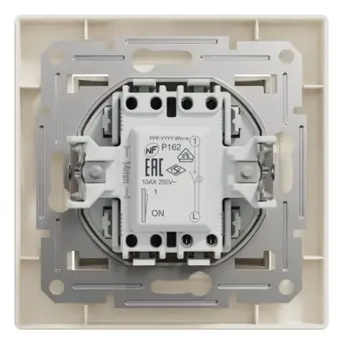 Вимикач Schneider Electric 1-кл. внутр. з підсвіт. "ASFORA" сл.к. (C1) 
