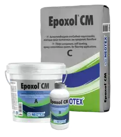 Епоксидне цементне покриття для підлог NEOTEX Epoxol СM Комплект (А+В+С) 31 кг