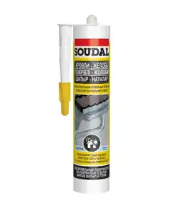 Герметик професійний покрівельний Soudal Aquafix 280мл