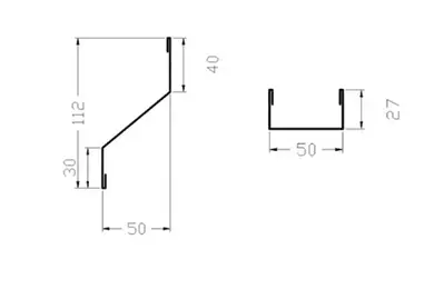 Паркан Жалюзі LVKS Optima 124/110мм Словаччина U.S.Steel 0,50 PEMA RAL 8017