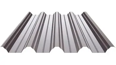 Профнастил GOOD ROOF ПН-57 Поліестер Україна Zn100, 0,43-0,45 мм RAL 8017 Світло-коричневий