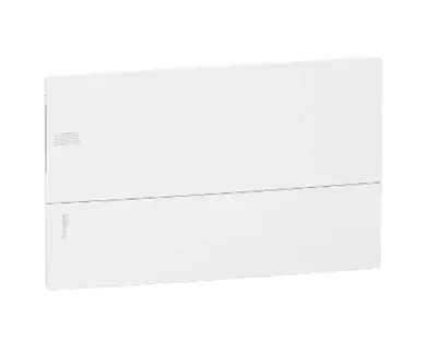 Щит пластиковий Schneider Electric ЩРВ-П-18 мод вбуд.уст. IP40 білі двері Resi9 (C1)