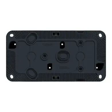 Коробка Schneider Electric для внеш. монтажа 2-ая IP55 "MUREVA S" черная (C3)