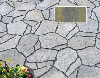 Тротуарна плитка Brukland Піщаник 60 Монте 355х260 мм