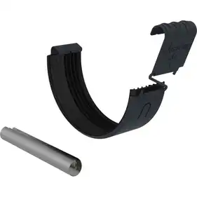 З'єднувач ринви з трубкою Zambelli Robust система 192/120 RAL 7016 Антрацит