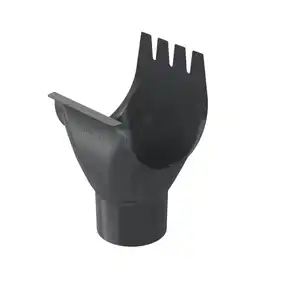 Лійка BRYZA BRYZA STAL система 125/90 Графіт (RAL 7021)