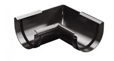 Кут внутрішній/зовнішній ProAqua система 125/90, 135° RAL 8019 Темно-коричневий