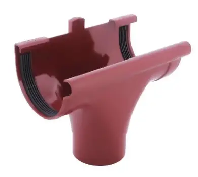 Воронка проходная PROFIL система 90/75 RAL 3005 Красный