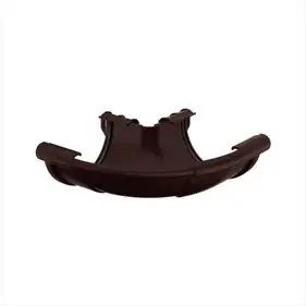 Кут зовнішній регульований Galeco PVC система 130/100 90°-150° RAL 8019 Темно-коричневий
