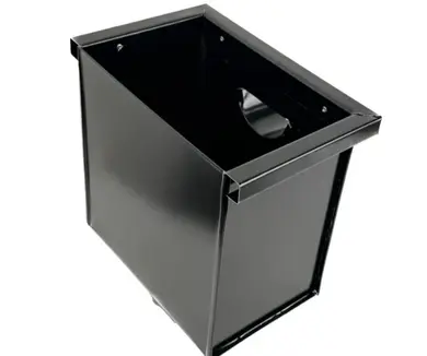 Зливна корзина Galeco Stal² система 125/80x80 RAL 9005 Чорний
