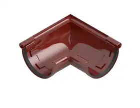 Кут універсальний Ines 90° система 120/80 RAL 3011 Червоний (67-053)