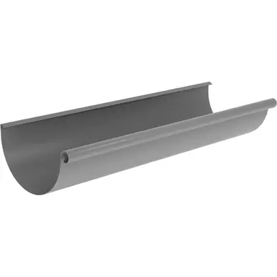 Желоб 3м Zambelli Robust система 153/100 RAL 9006 Белый алюминий