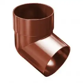 Колено сливное ProAqua система 125/90, 67,5° RAL 8004 Кирпичный