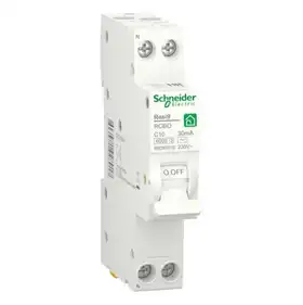 Диференційний автомат Schneider Electric RESI9 1M 1P+N 10A  C 30mA АC 6kA (C2)