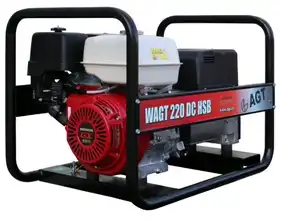 Генератор зварювальний AGT WAGT220DCHSB 3.5/6.5 кВА