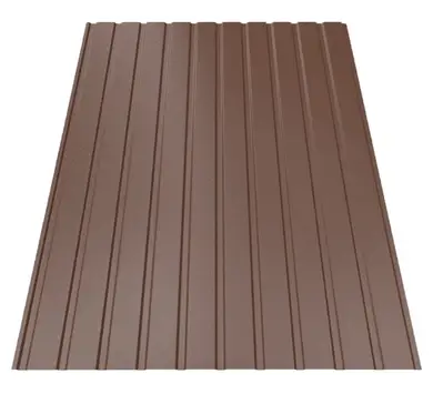 Профнастил Tilе С-8 матполіестер Arcelor Mittal 0.50 mm RAL 8017 Коричневий