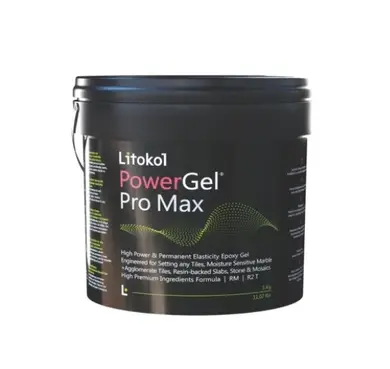 Епоксидний гель Litokol PowerGel® Pro Max відро 5 кг, ультра білий