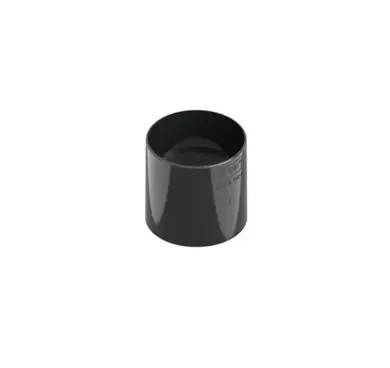 Муфта трубы Ines система 120/80 80 мм RAL 7021 Графит (67-136)