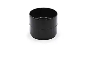 Муфта труби RainWay система 90/75 RAL 9005 Черный