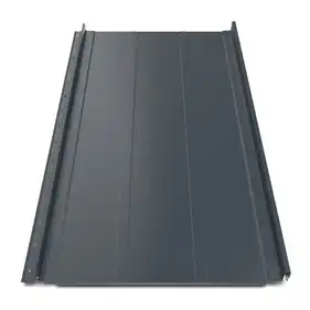 Клікфальц Tilе "Трапеція" матполіестер High Build U.S.Steel 0.50 mm RAL 7016 Графіт