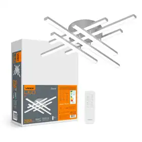 LED світильник функціональний Videx DECORA 40W (VL-CLD-988-SL)