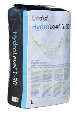 Багатофункціональна полімерна самовирівнювальна суміш Litokol HydroLevel® 1-30 HDRLVL0020, 20 кг