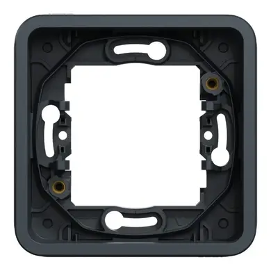 Рамка Schneider Electric 1-ая кратная IP55 "MUREVA S" черная (C2) 