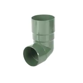 Коліно довільний кут BRYZA система 125/90 Зелений RAL 6020 (62-150ZI)