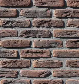 Плитка ручной формовки Loft Brick Коллекция Antic 190х50х20мм МФ-50 Карбон
